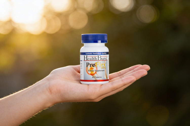 تصویر کپسول پریفلکس هلث برست برای سلامت مفاصل